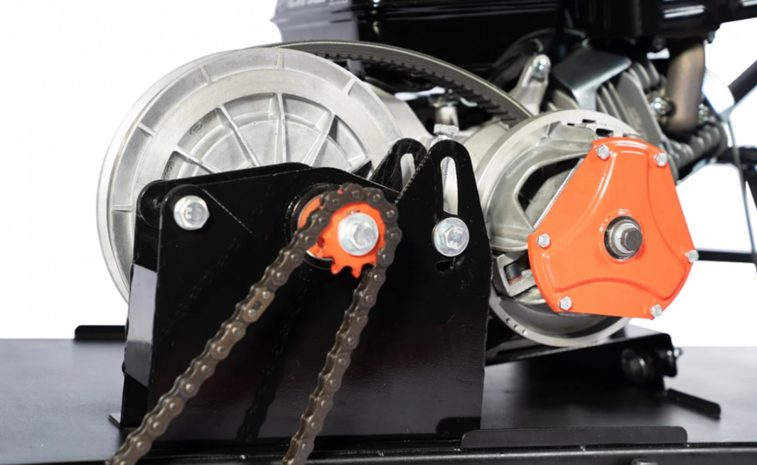 Мотобуксировщик БУРЛАК-M2 LFK 15 л.с. (передний привод, катки) в Оренбурге