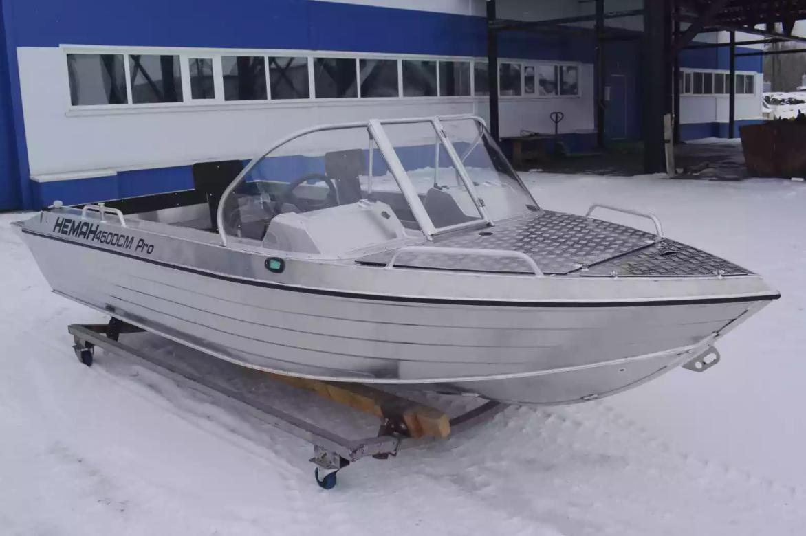 Алюминиевый катер Neman-450 DCM PRO в Оренбурге