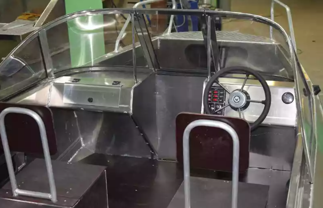 Алюминиевый катер Неман-500 DC (без покраски) в Оренбурге