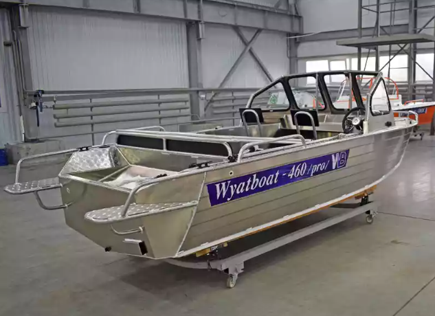 Алюминиевый катер Wyatboat-460 DCM Pro в Оренбурге