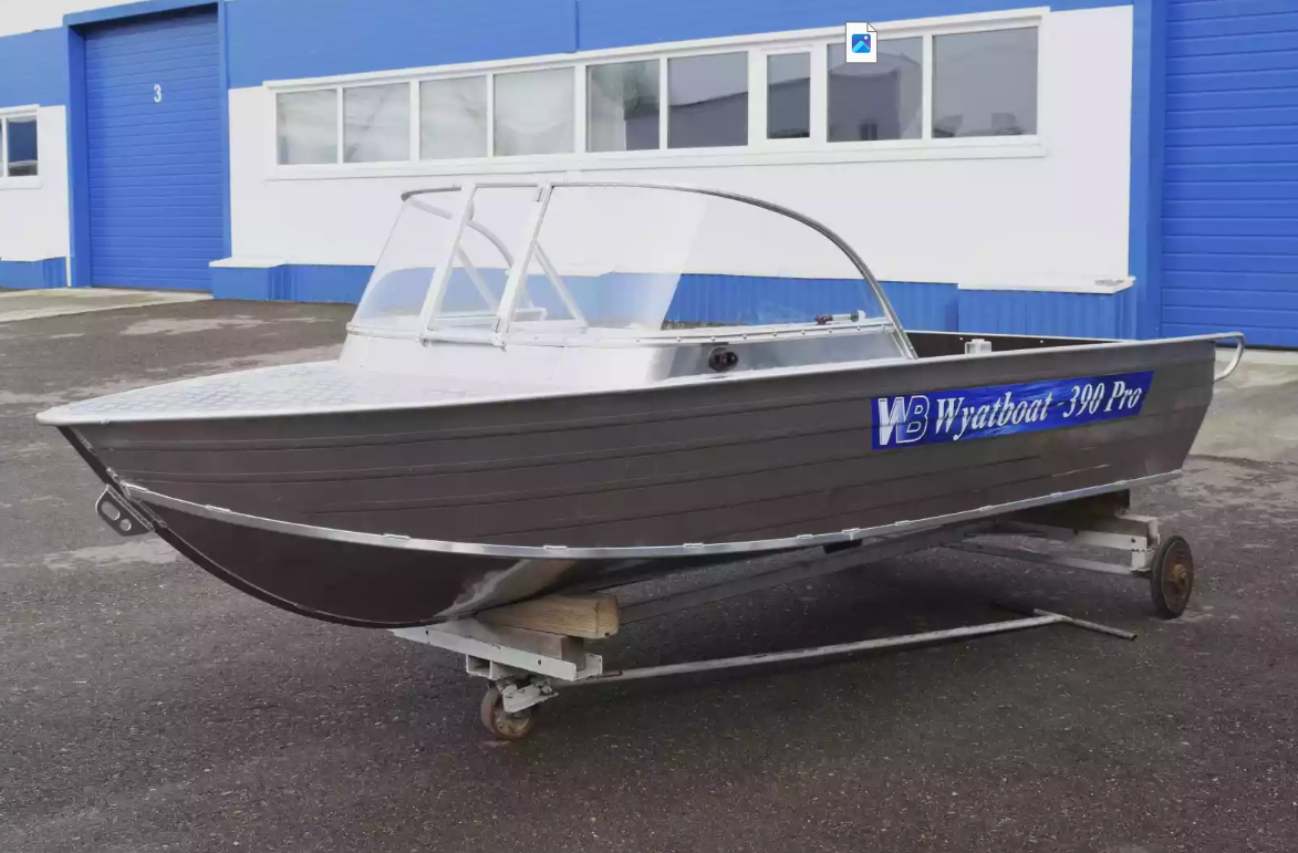 Алюминиевый катер Wyatboat-390 Pro в Оренбурге