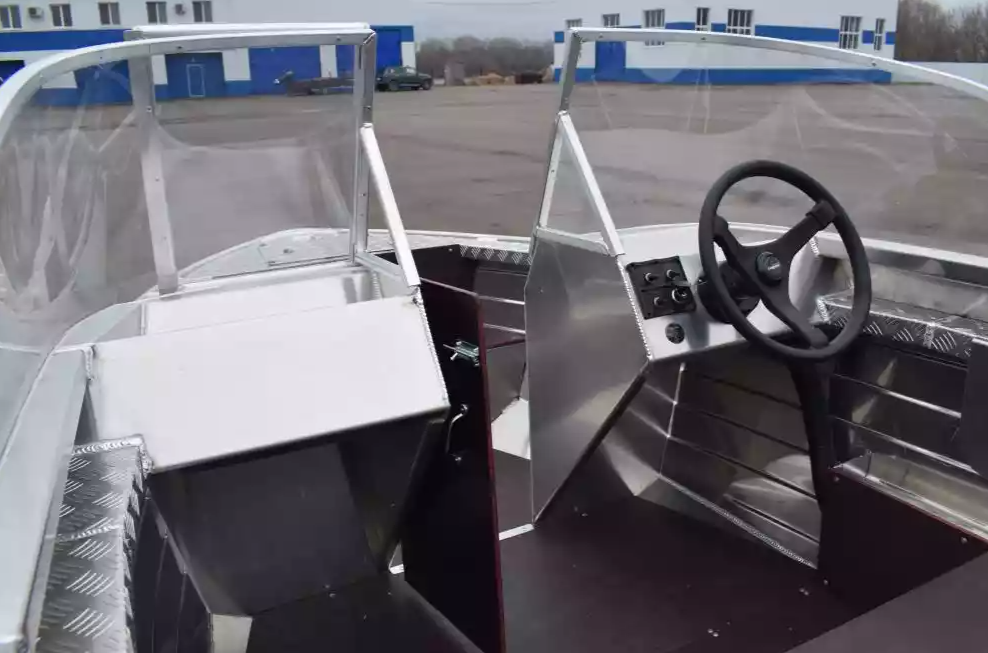 Алюминиевая лодка Wyatboat-390 DCM Увеличенный борт в Оренбурге