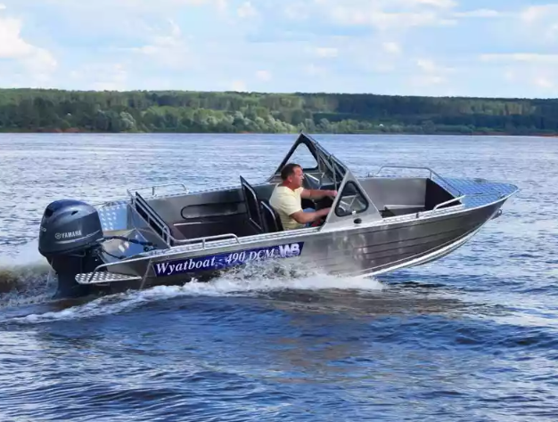 Алюминиевый катер Wyatboat-490 DCM Pro в Оренбурге
