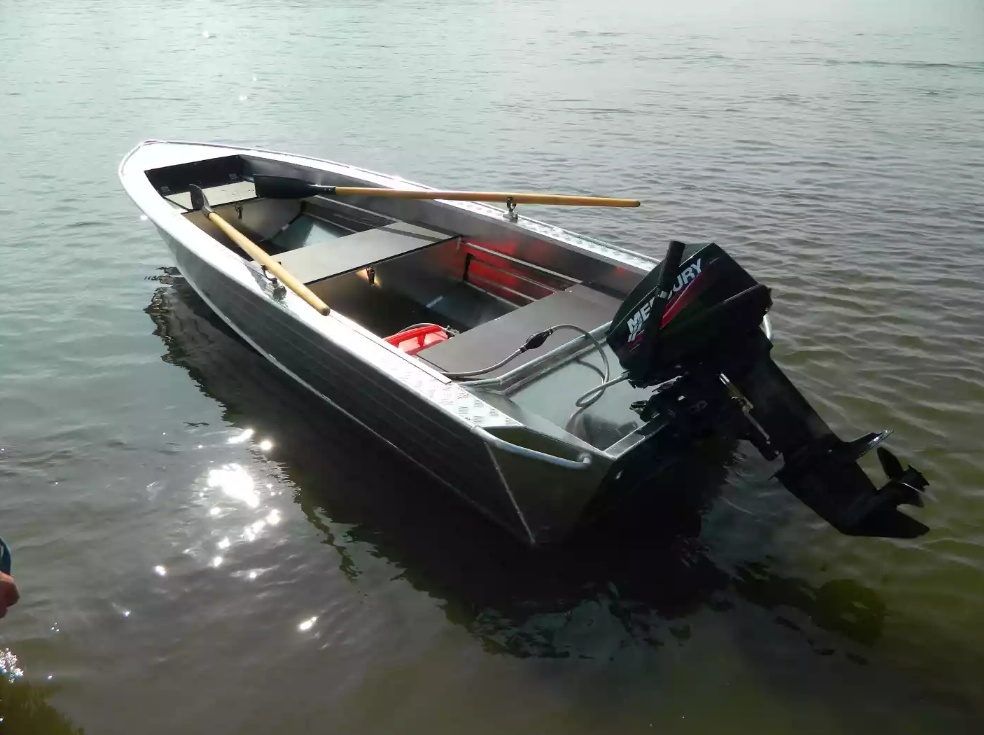 Алюминиевая лодка Wyatboat-390 У в Оренбурге