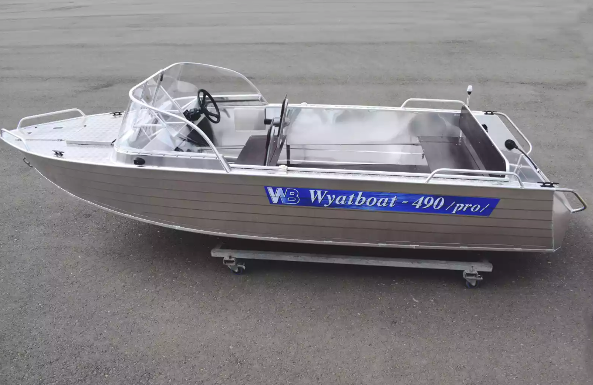 Алюминиевый катер Wyatboat-490 Pro в Оренбурге