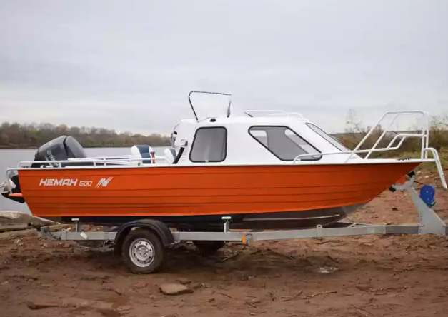 Алюминиевый катер Неман-500 (каютный) в Оренбурге
