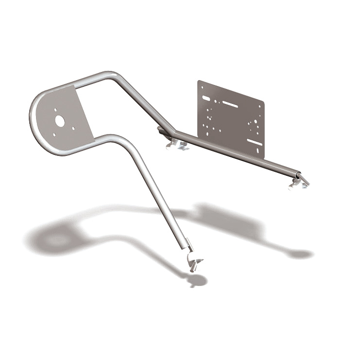 Стойка рулевая с креплением на баллон надувной лодки 25мм в Оренбурге