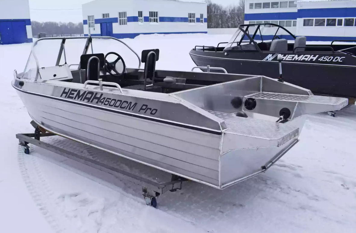 Алюминиевый катер Neman-450 DCM PRO в Оренбурге