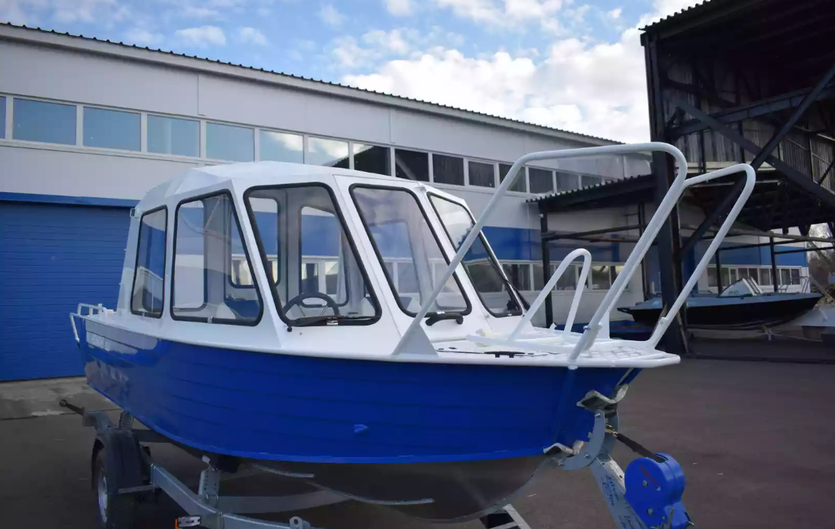 Алюминиевый катер Неман-500 (закрытая рубка) в Оренбурге