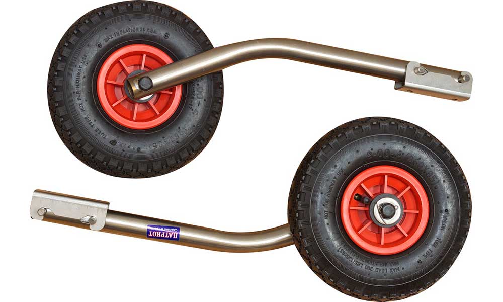 Транцевые колеса модульные удлиненные из нержавеющей стали в Оренбурге