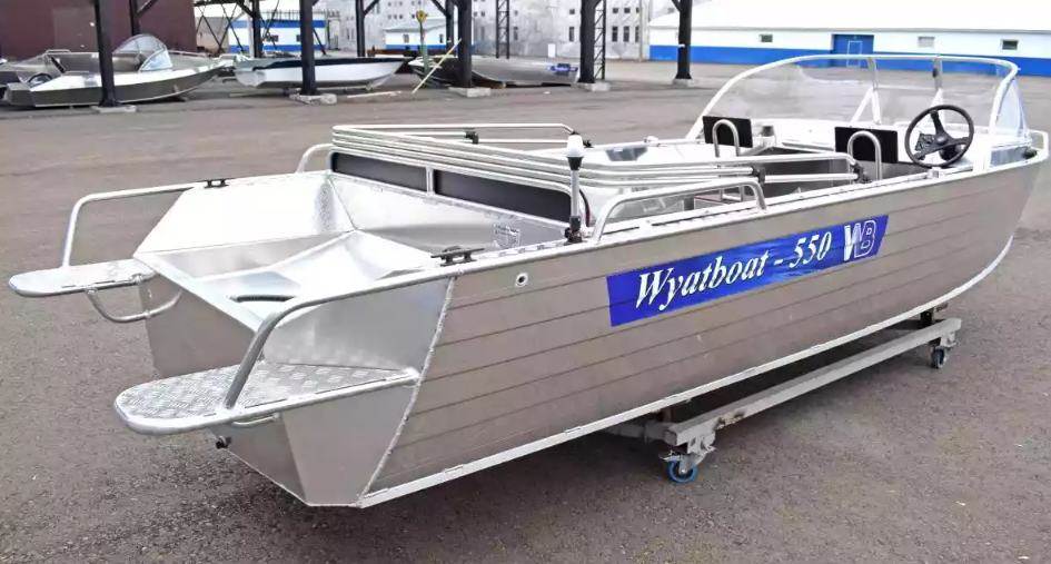Алюминиевый катер Wyatboat-550 Pro в Оренбурге