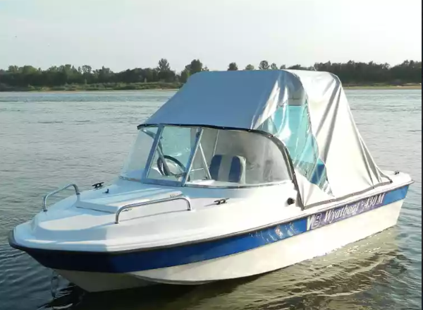 Стеклопластиковый катер Wyatboat-430 M (тримаран) в Оренбурге