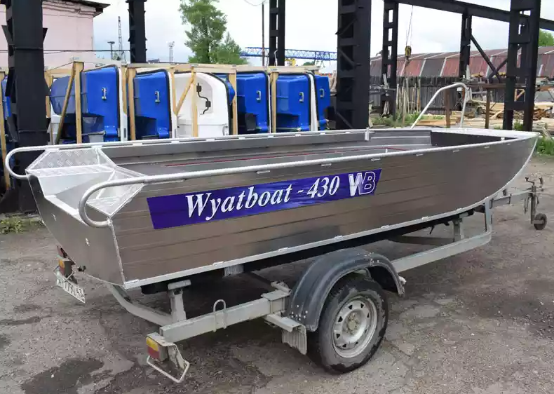 Алюминиевая лодка  Wyatboat-430 Master в Оренбурге