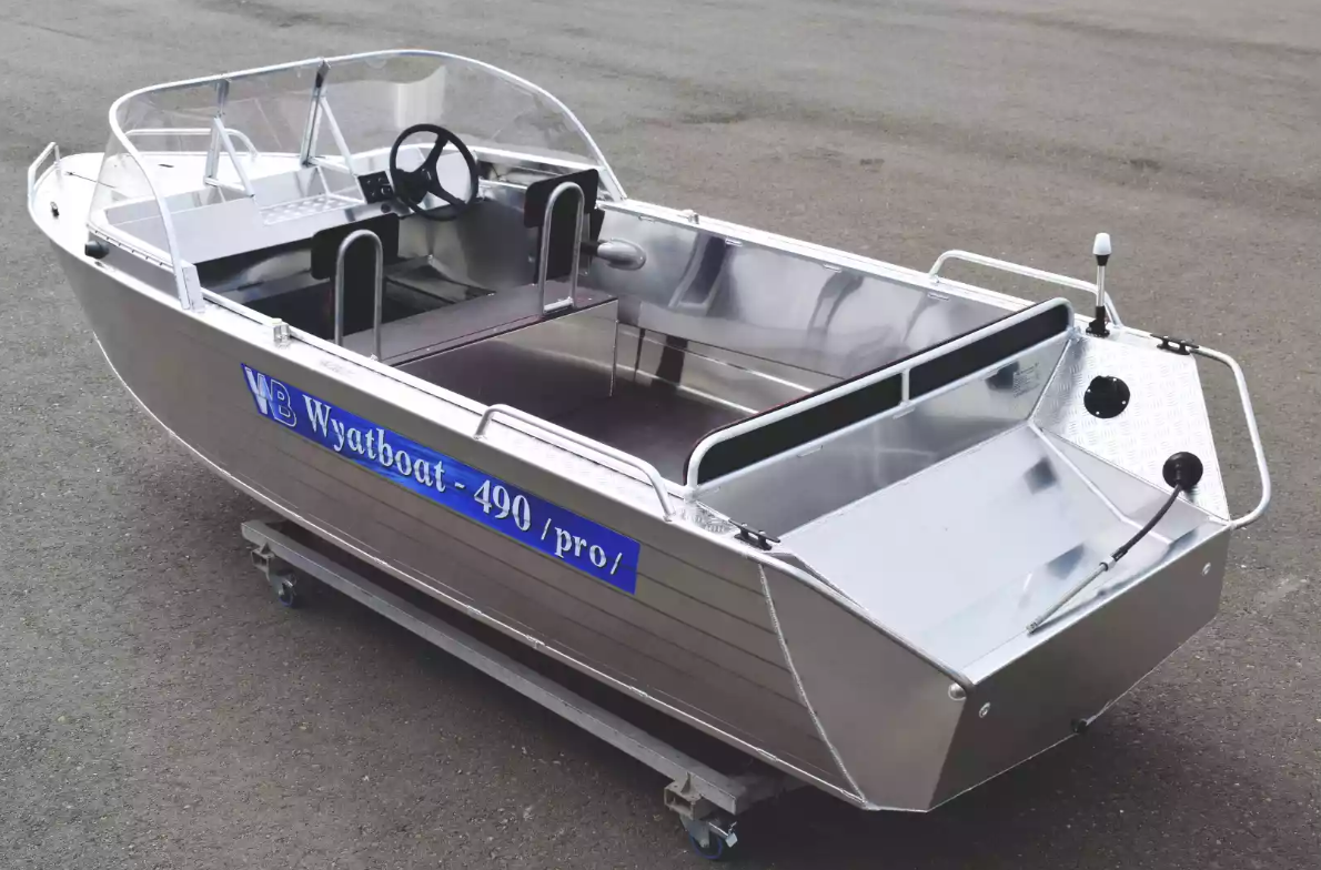 Алюминиевый катер Wyatboat-490 Pro в Оренбурге