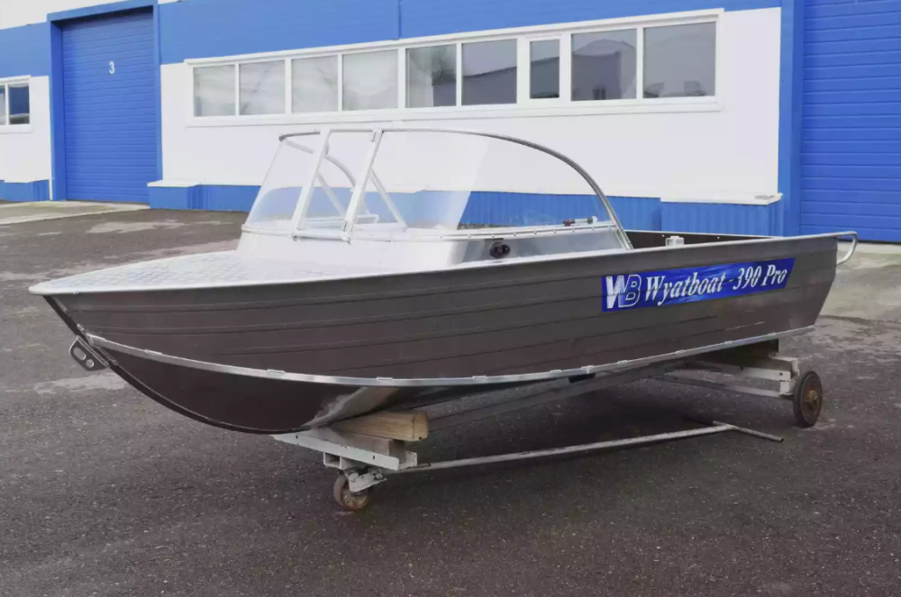 Алюминиевая лодка Wyatboat-390 Pro в Оренбурге