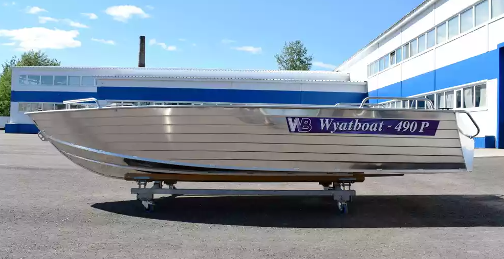 Алюминиевая лодка Wyatboat-490 P в Оренбурге