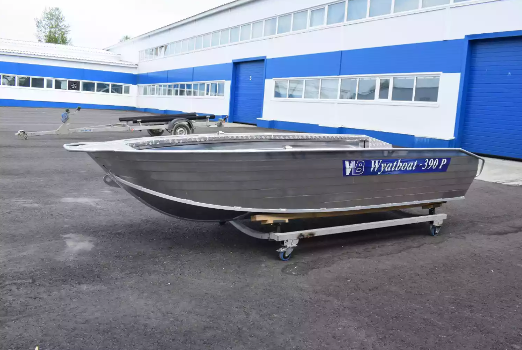 Алюминиевая лодка Wyatboat-390Р Увеличенный борт в Оренбурге