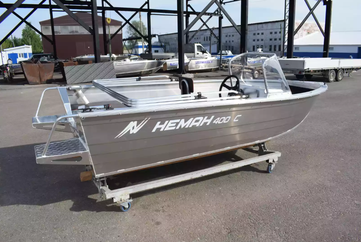 Алюминиевый катер Неман-400 С в Оренбурге