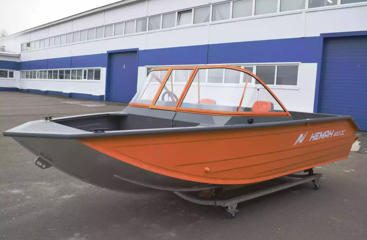 Алюминиевый катер Неман-480 DCM FISH в Оренбурге