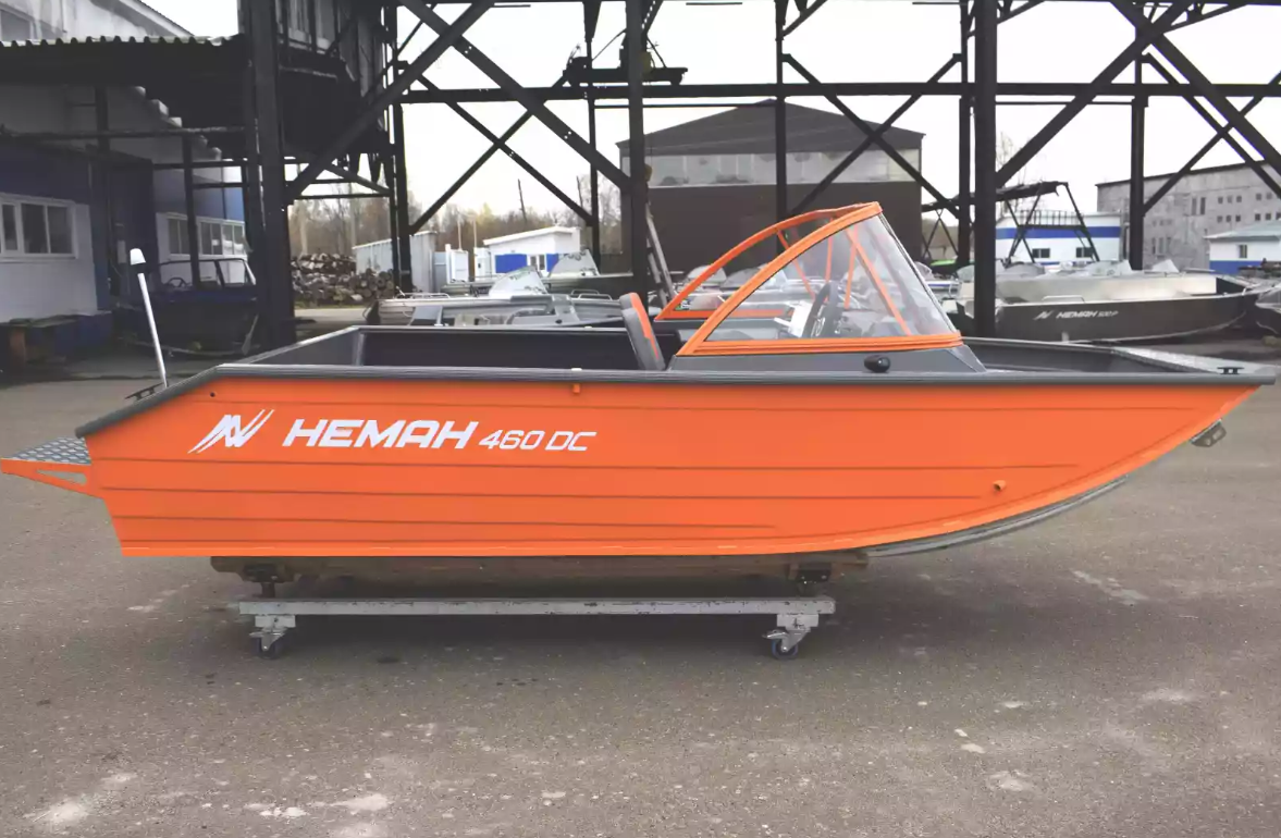 Алюминиевый катер Неман-480 DCM FISH в Оренбурге