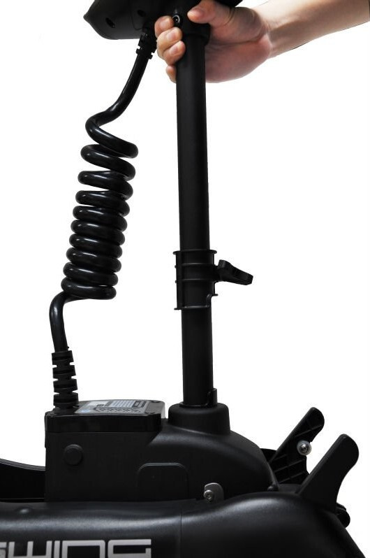 Лодочный электромотор якорь Haswing Cayman B, GPS, 12V, 55Lbs, нога 152 мм в Оренбурге