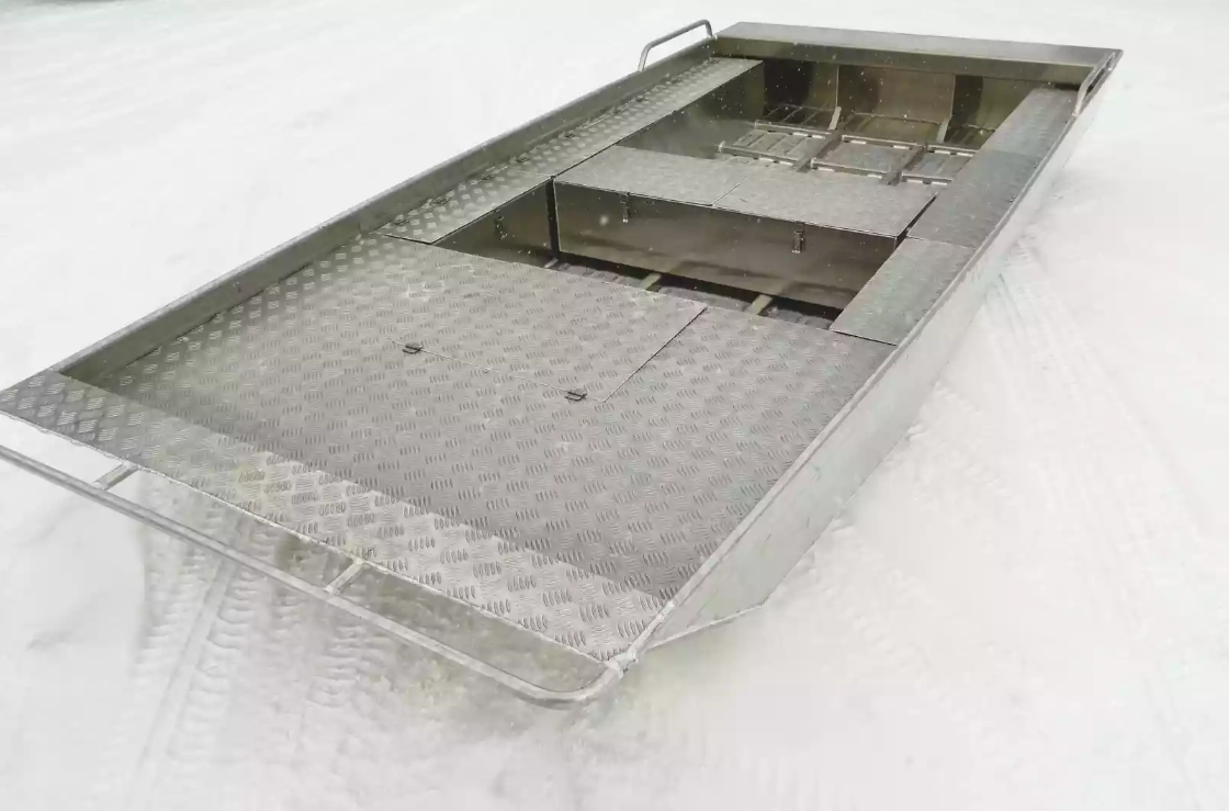 Алюминиевая лодка Wyatboat-390 Jonboat в Оренбурге