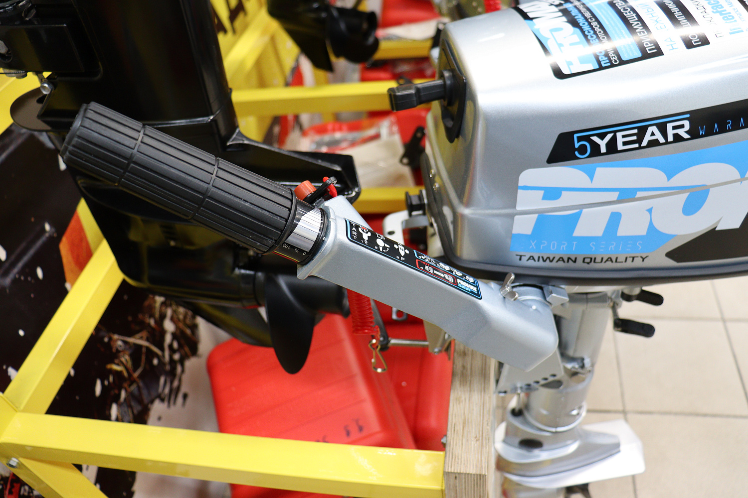 Лодочный мотор PROMAX SP5FHS (внешний бак 12 л) в Оренбурге