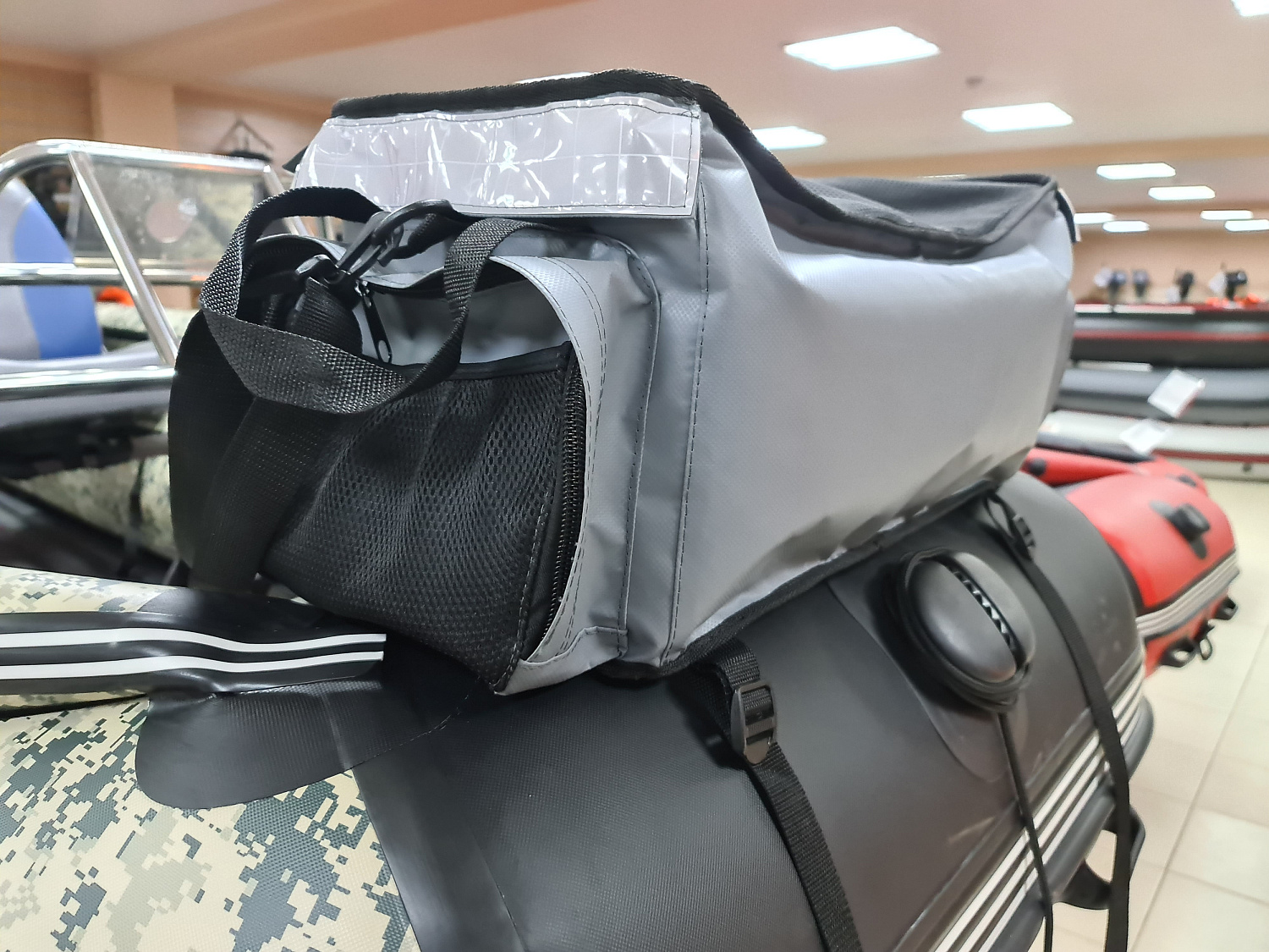 СУМКА ЛЮКС НА БАЛЛОН ДЛЯ ЛОДОК ПВХ 50Х25Х25 СМ в Оренбурге