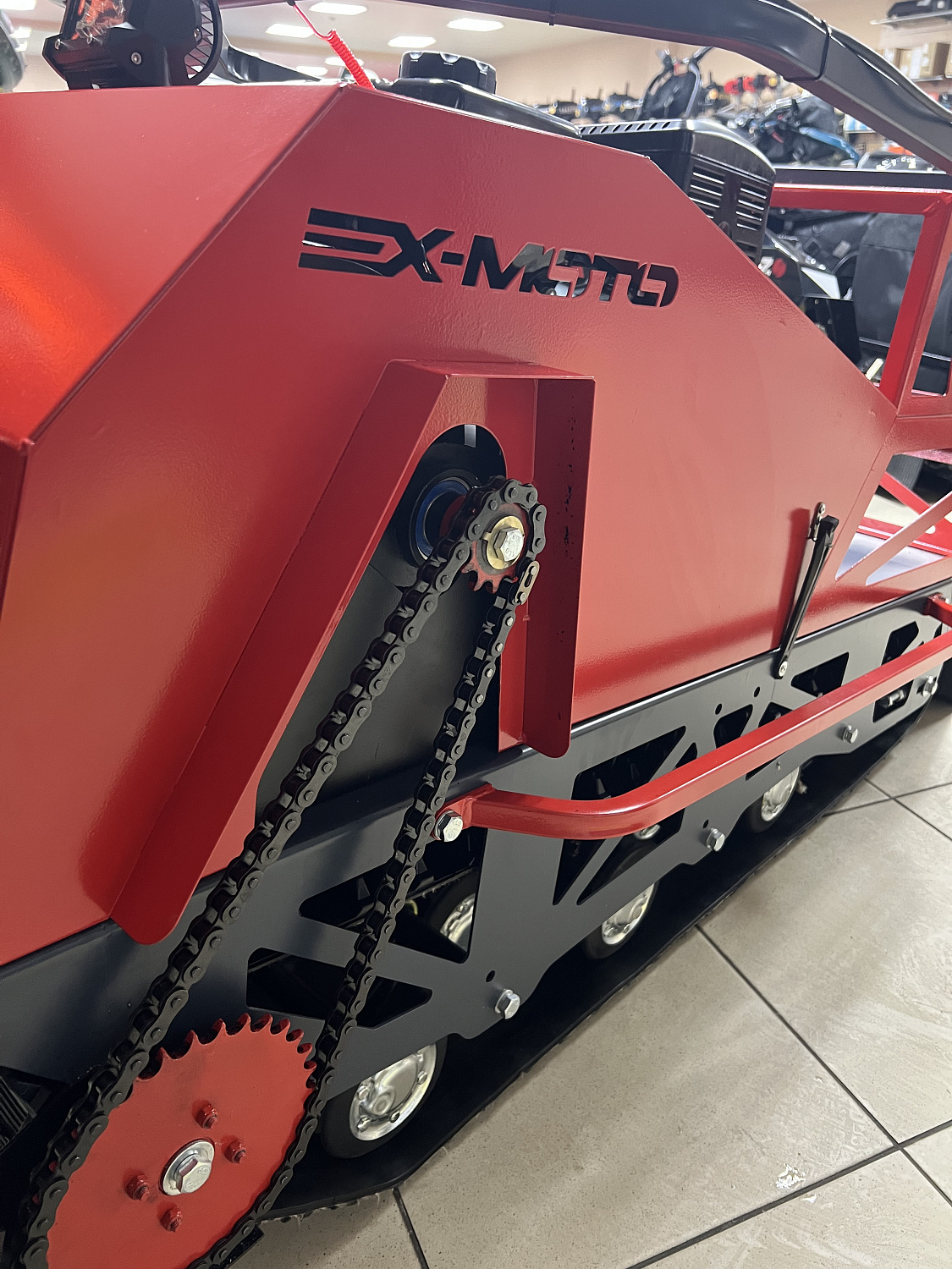 Мотобуксировщик EX-MOTO SNOWDOG S500 15л.с в Оренбурге