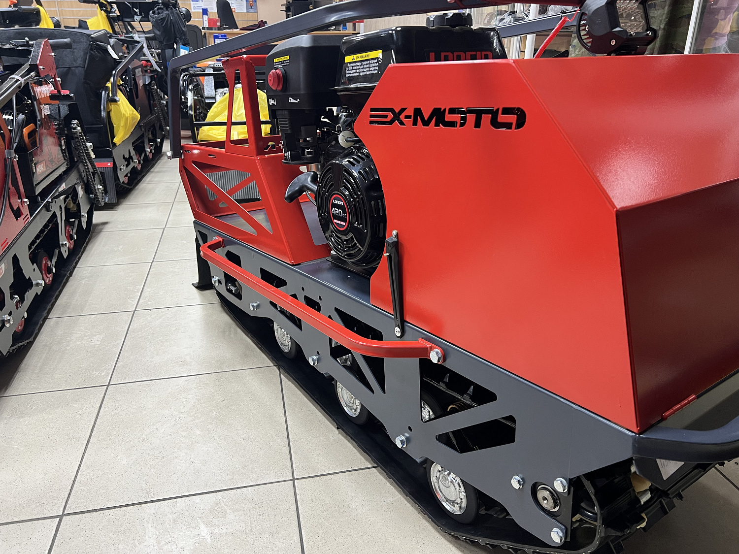 Мотобуксировщик EX-MOTO SNOWDOG S500 15л.с в Оренбурге