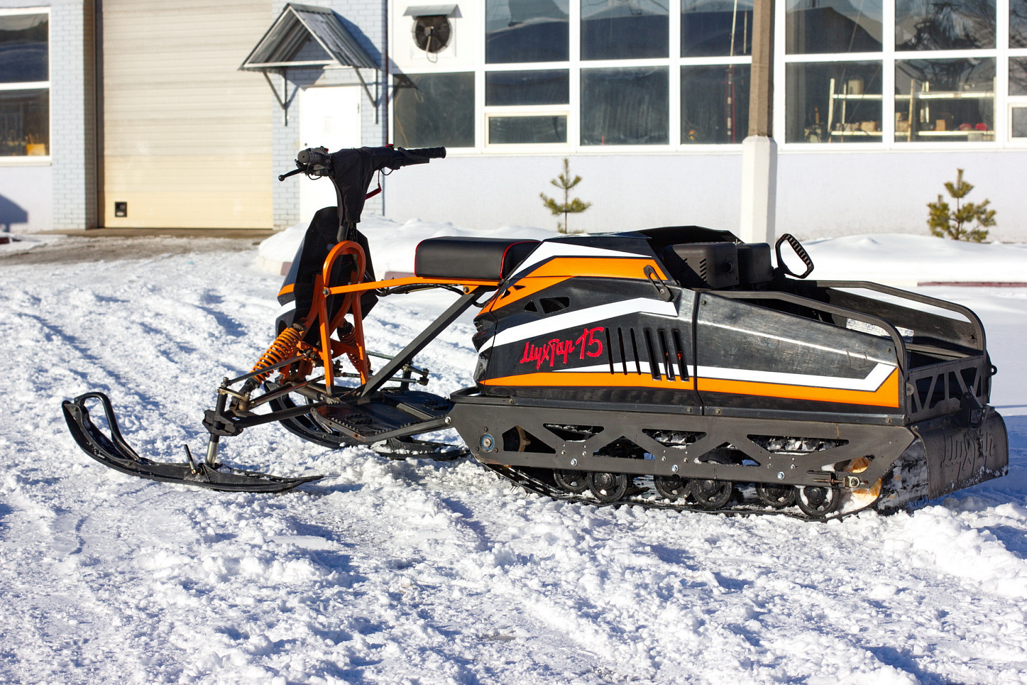 Мотобуксировщик IRBIS Мухтар 15 с лыжным модулем в комплекте в Оренбурге