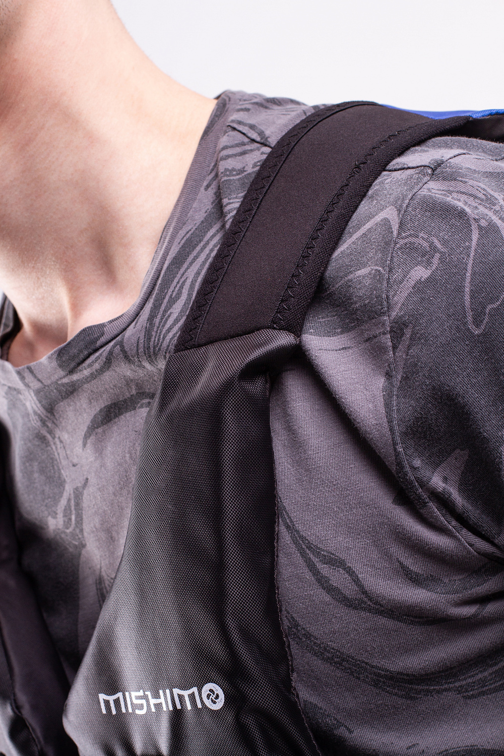 Жилет спасательный MISHIMO PRO Премиум качества Черно-синий в Оренбурге