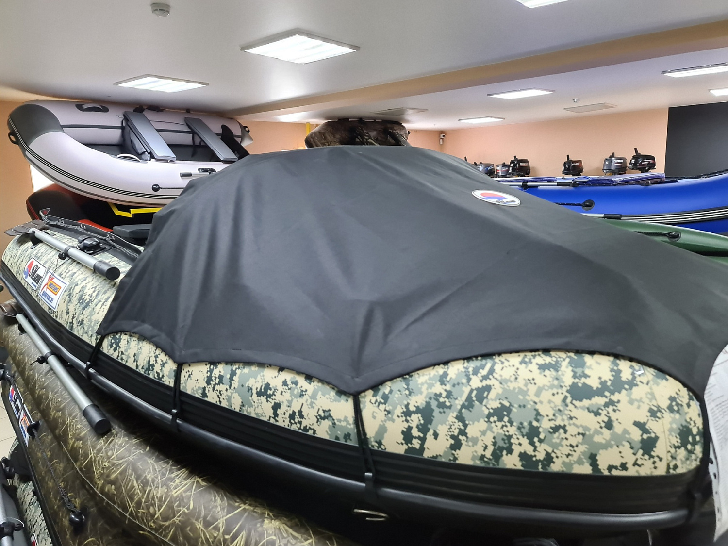 КОМПЛЕКТ НОСОВОГО ТЕНТА К ЛОДКЕ SMARINE AIR MAX 360 ЧЕРНЫЙ в Оренбурге