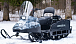 Миниснегоход Бурлак Егерь Экспедитор 15 л.с. , реверс, тормоз, капот белый в Оренбурге