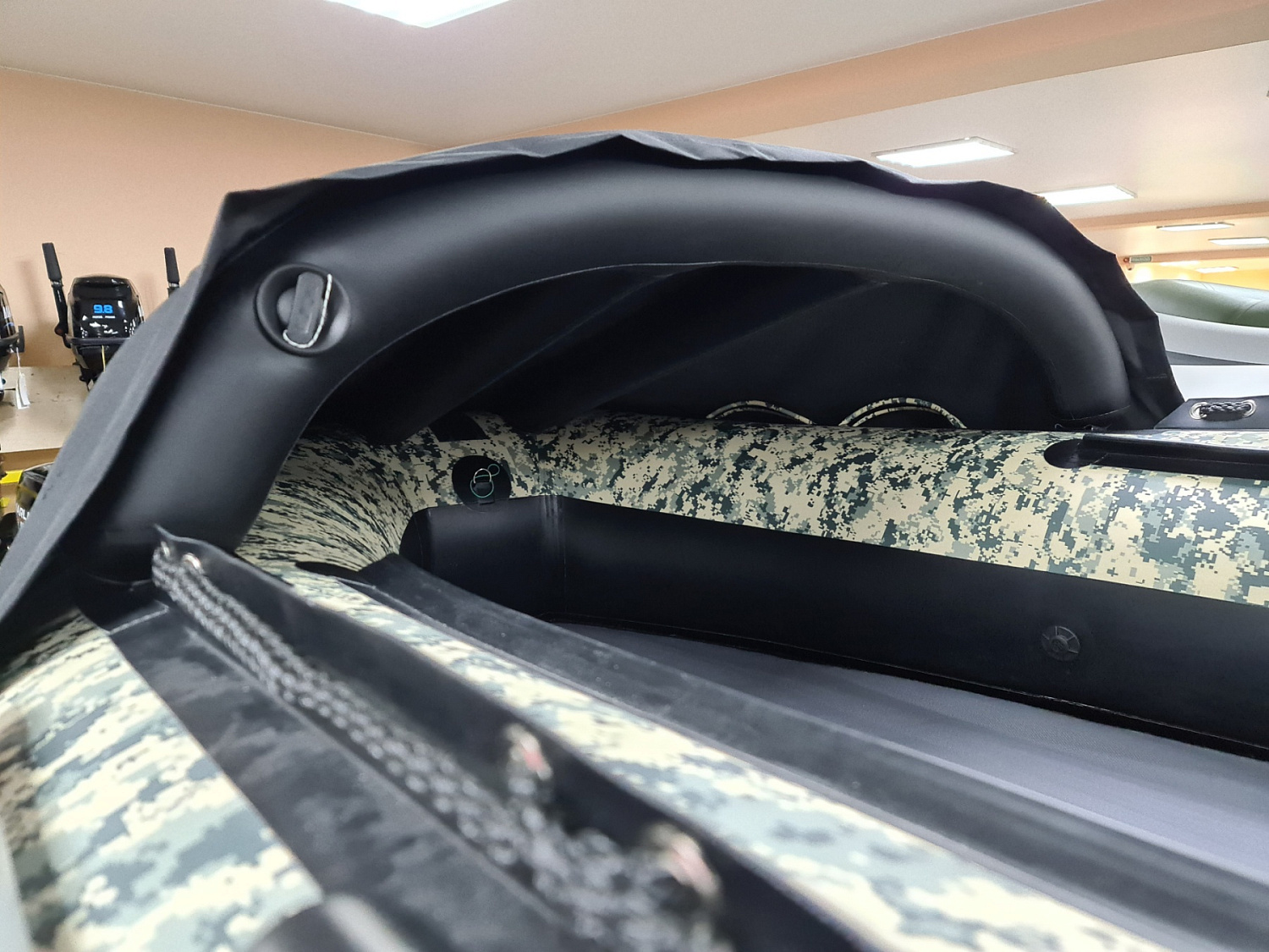 КОМПЛЕКТ НОСОВОГО ТЕНТА К ЛОДКЕ SMARINE AIR MAX 360 ЧЕРНЫЙ в Оренбурге