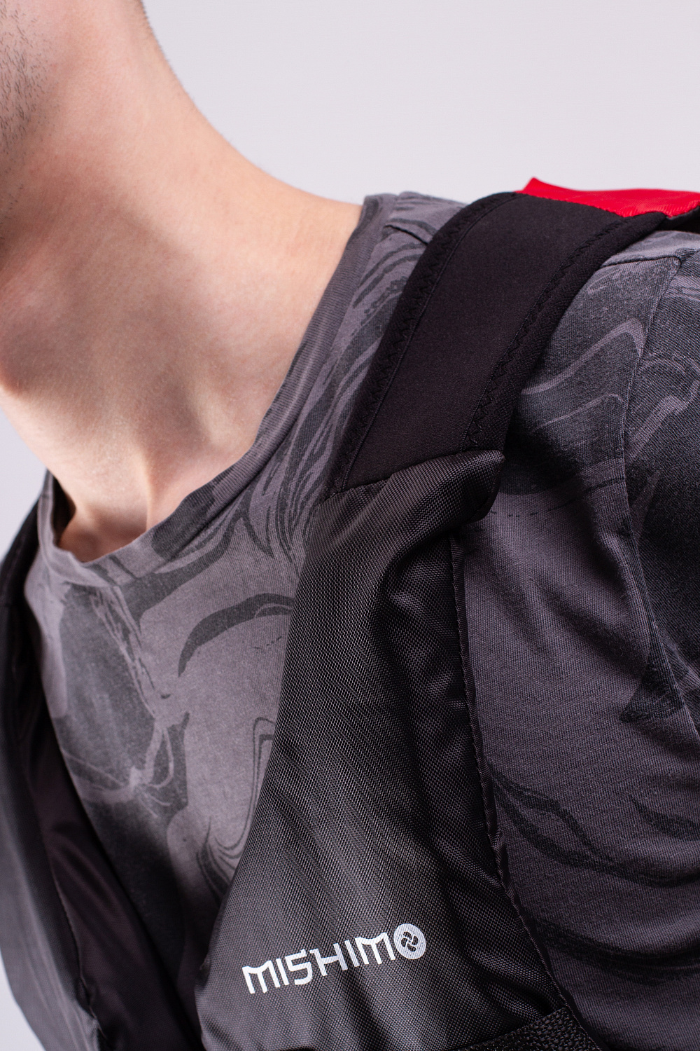 Жилет спасательный MISHIMO PRO Премиум качества Черно-красный в Оренбурге